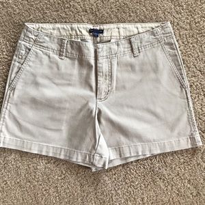 Khaki color shorts from The Gap.   EUC   Size 8