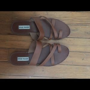 Steve Madden Ambler Toe Ring Slide Sandals