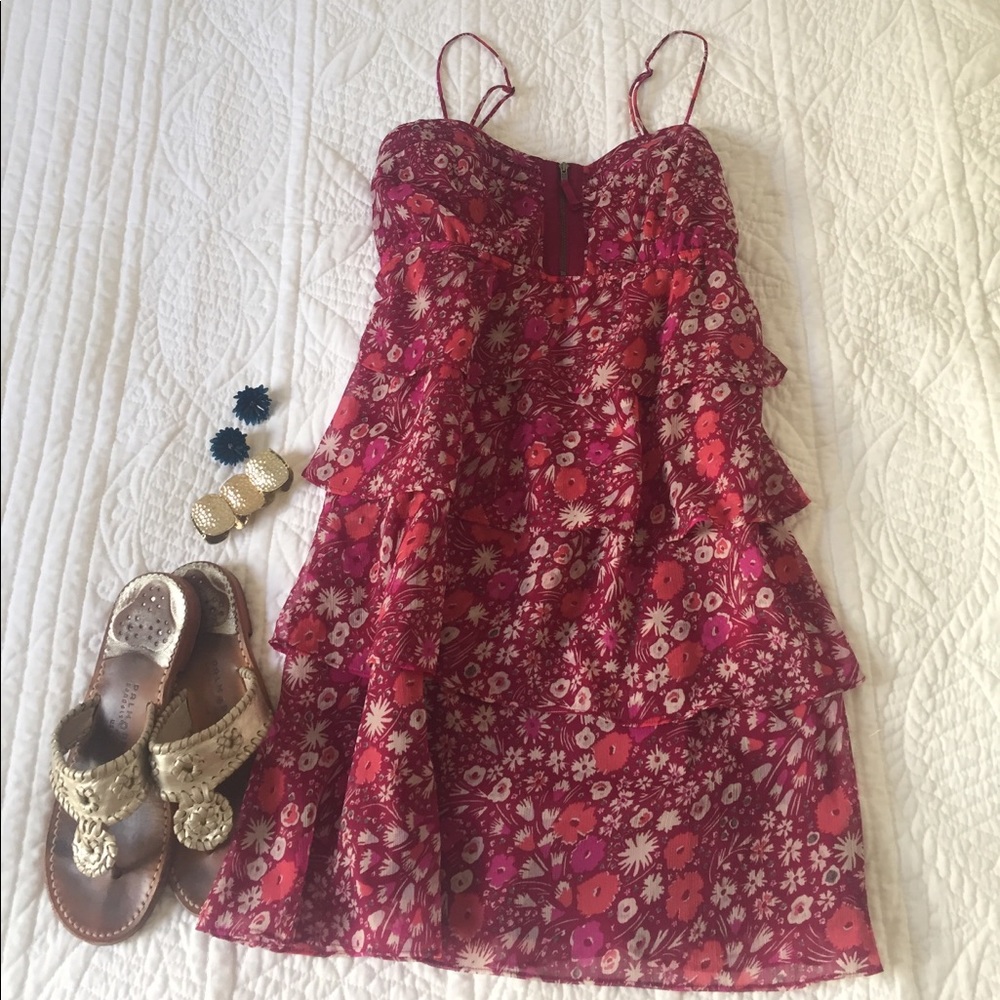 AEO Flowing Floral Dress