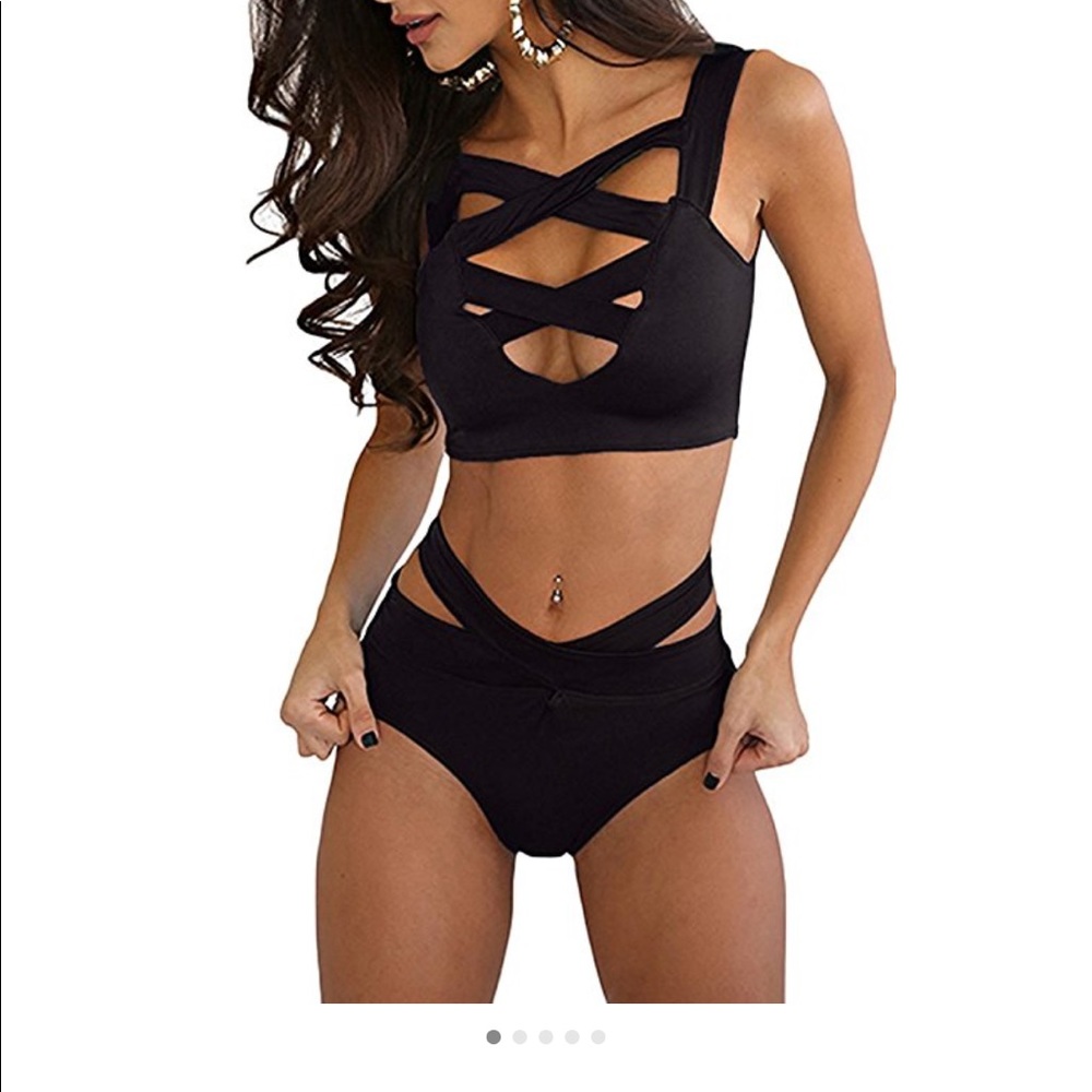 Two piece bathing suit