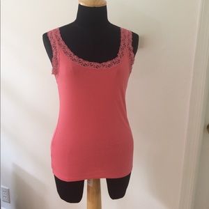 4/$15 SUPER SALE Pink Cotton Tank Top