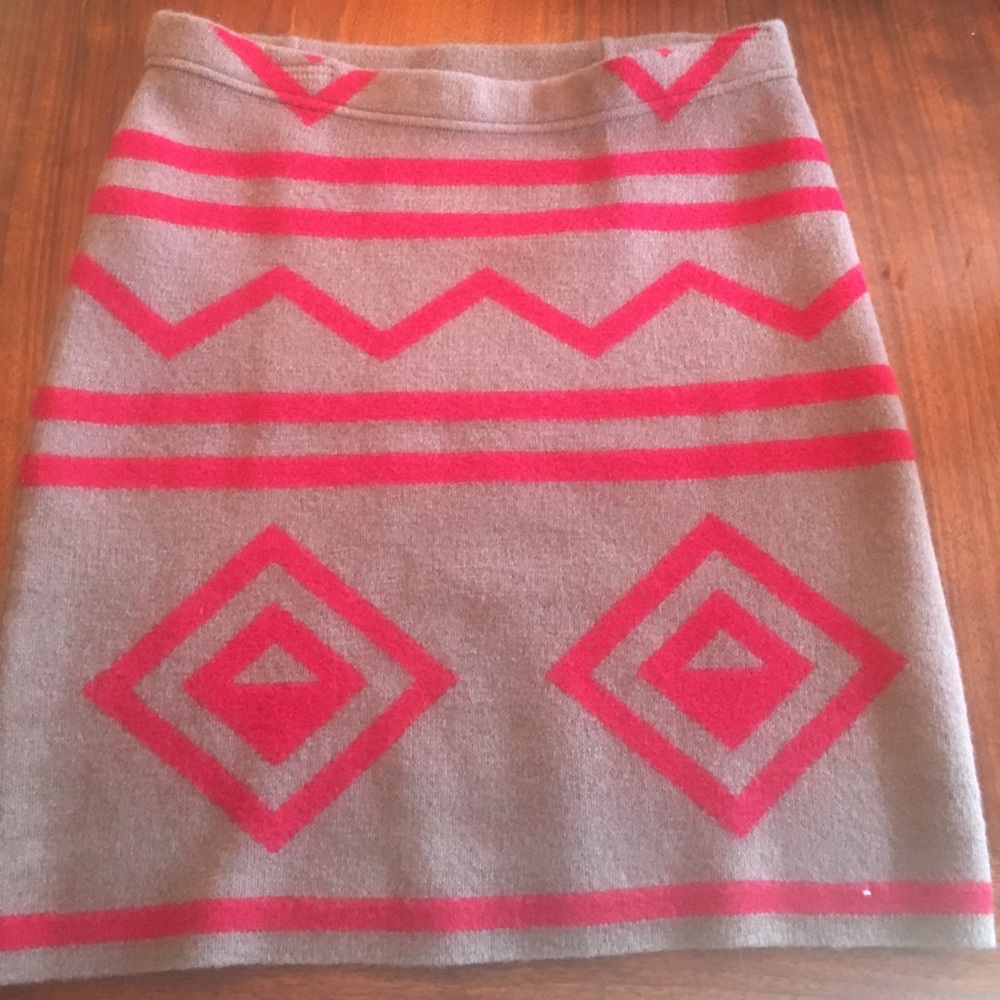 Toad&Co boiled merino wool skirt