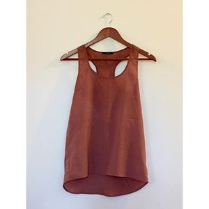 Soprano racer back tank top