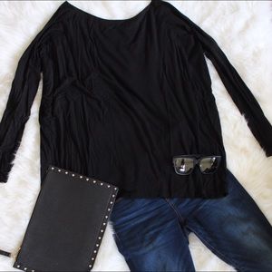 Black Piko Top