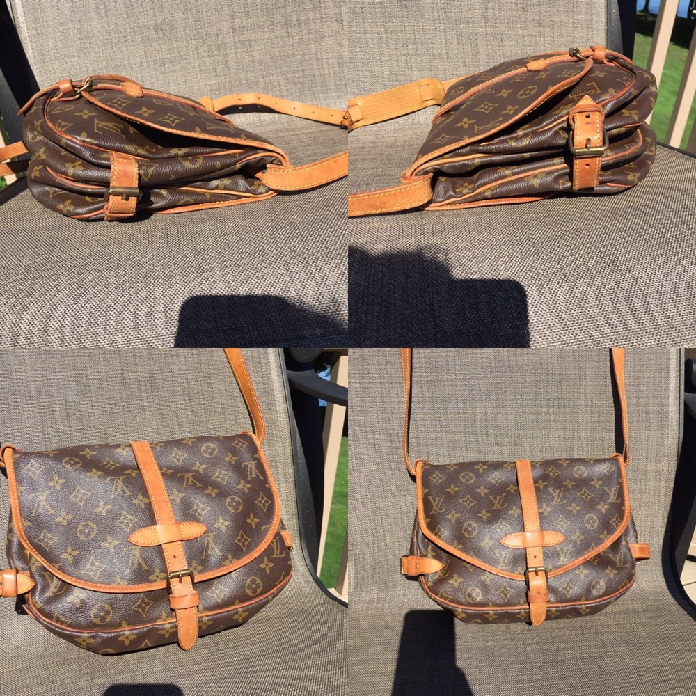 💯Authentic Louis Vuitton Saumur 30 vintage bag