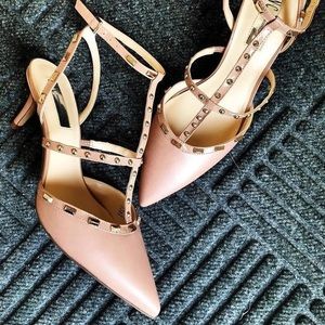 INC Carma Pump Heels Blush Sz 9.5 NIB