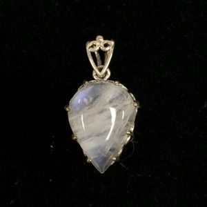Sterling Silver & Moonstone Pendant