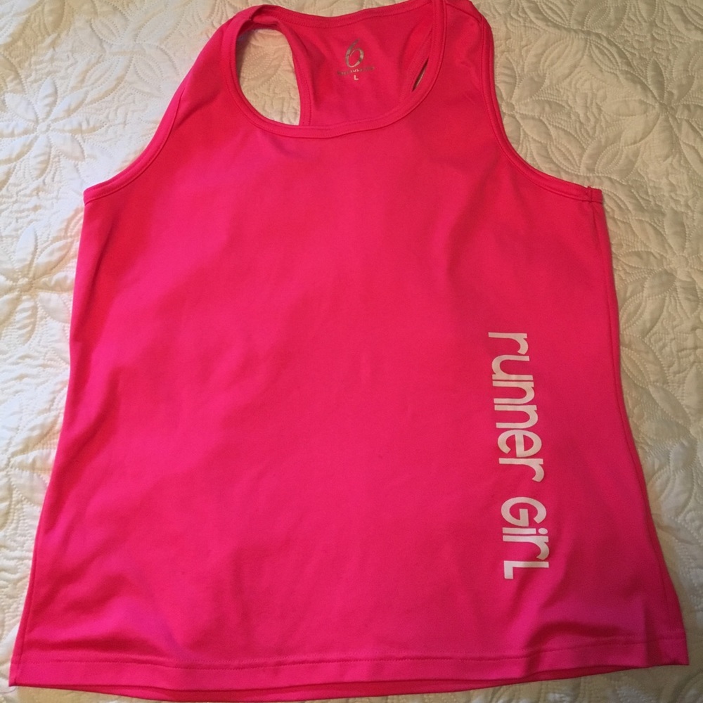 Runner Girl racerback tank! EUC