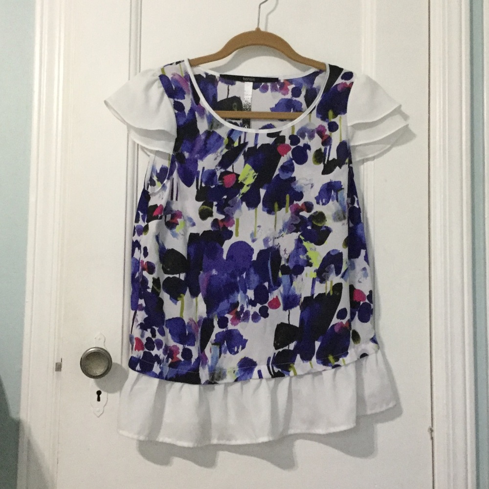 Kensie floral blouse👚🌺