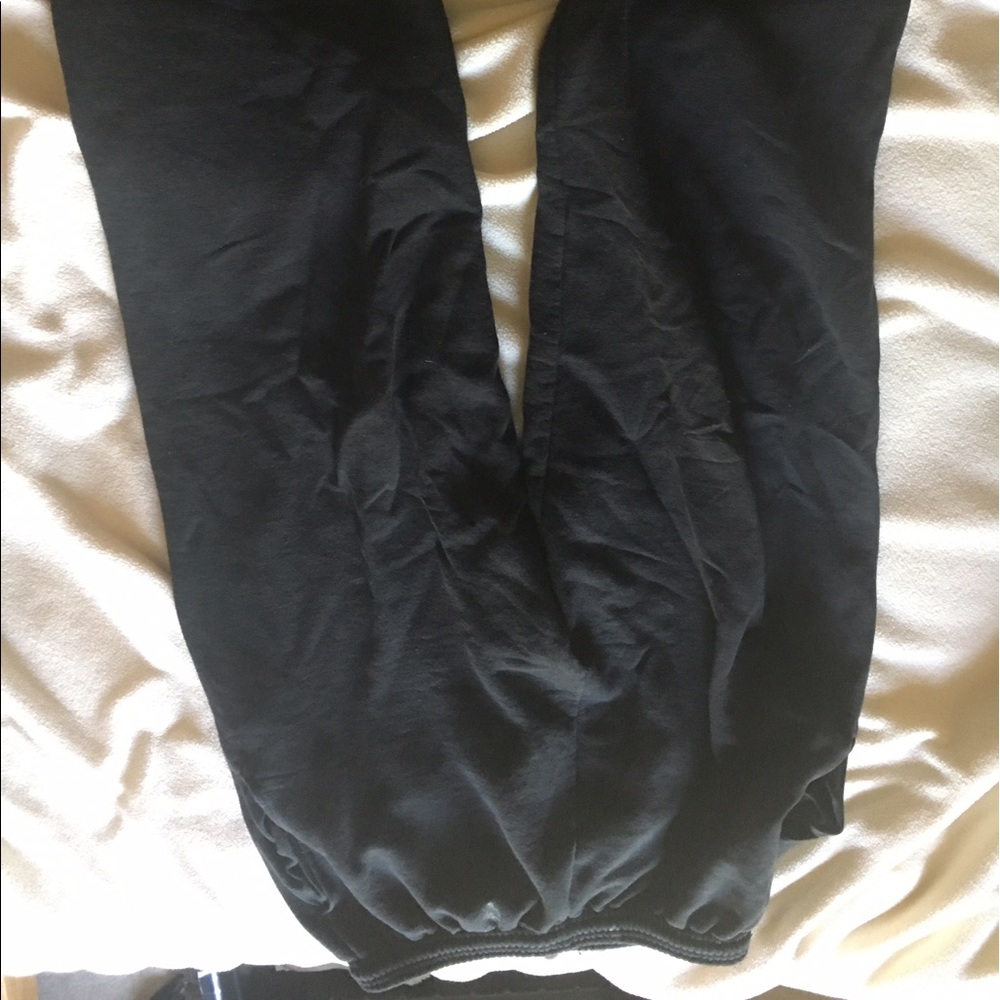 Black joggers