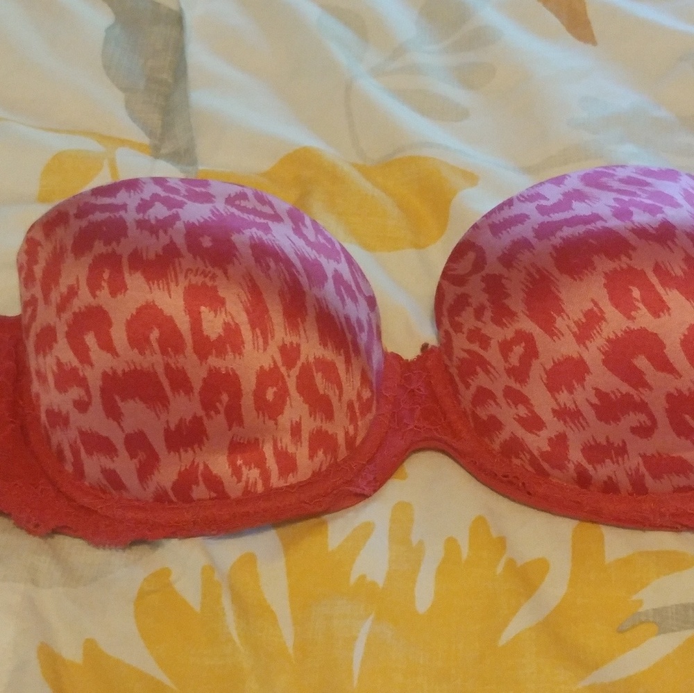 PINK strapless bra