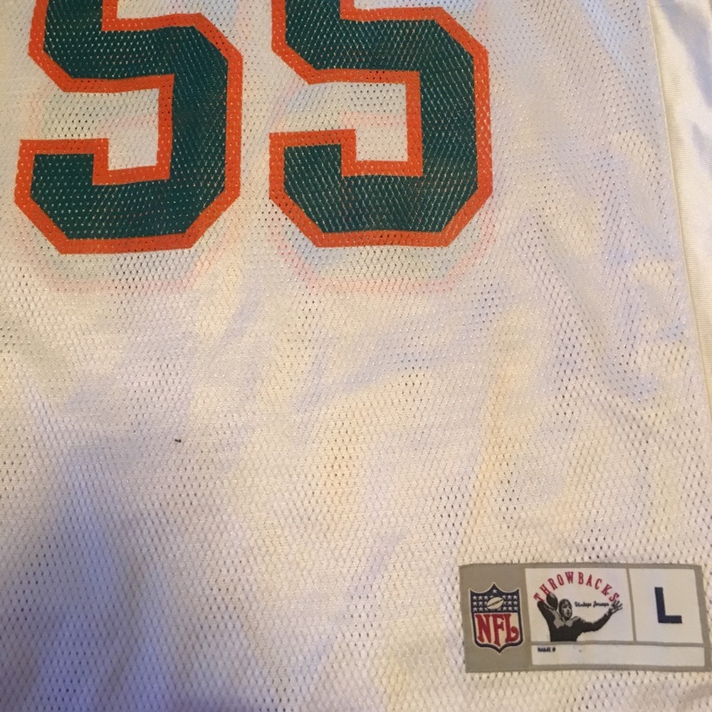 Dolphins Throwback Seau Jersey