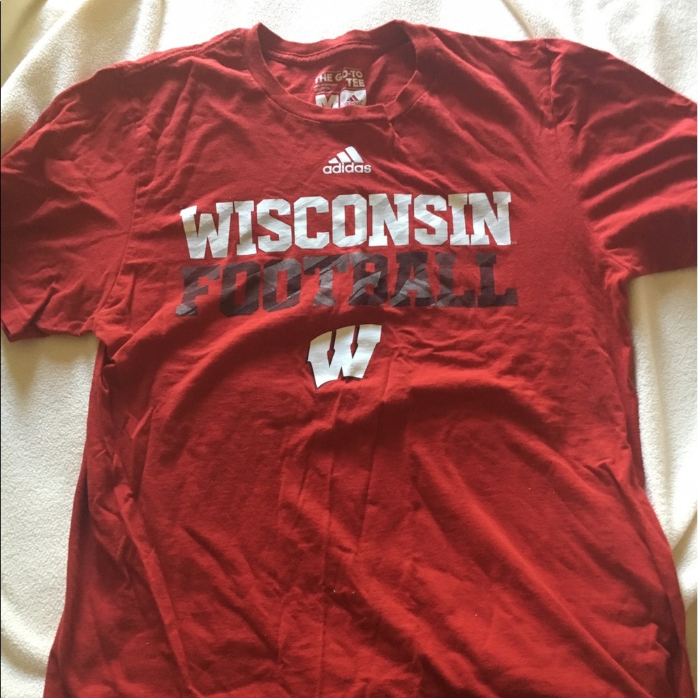 Wisconsin football t shirt