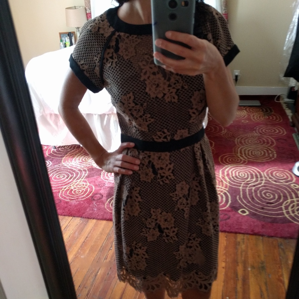 Nanette lepore lace dress size 2