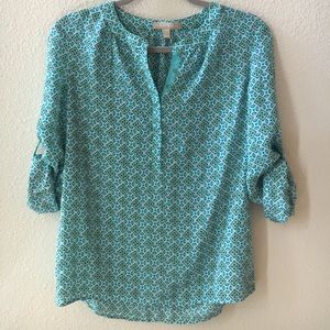 Banana Republic Printed Blouse
