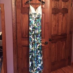 NWT Floral Prom Dress