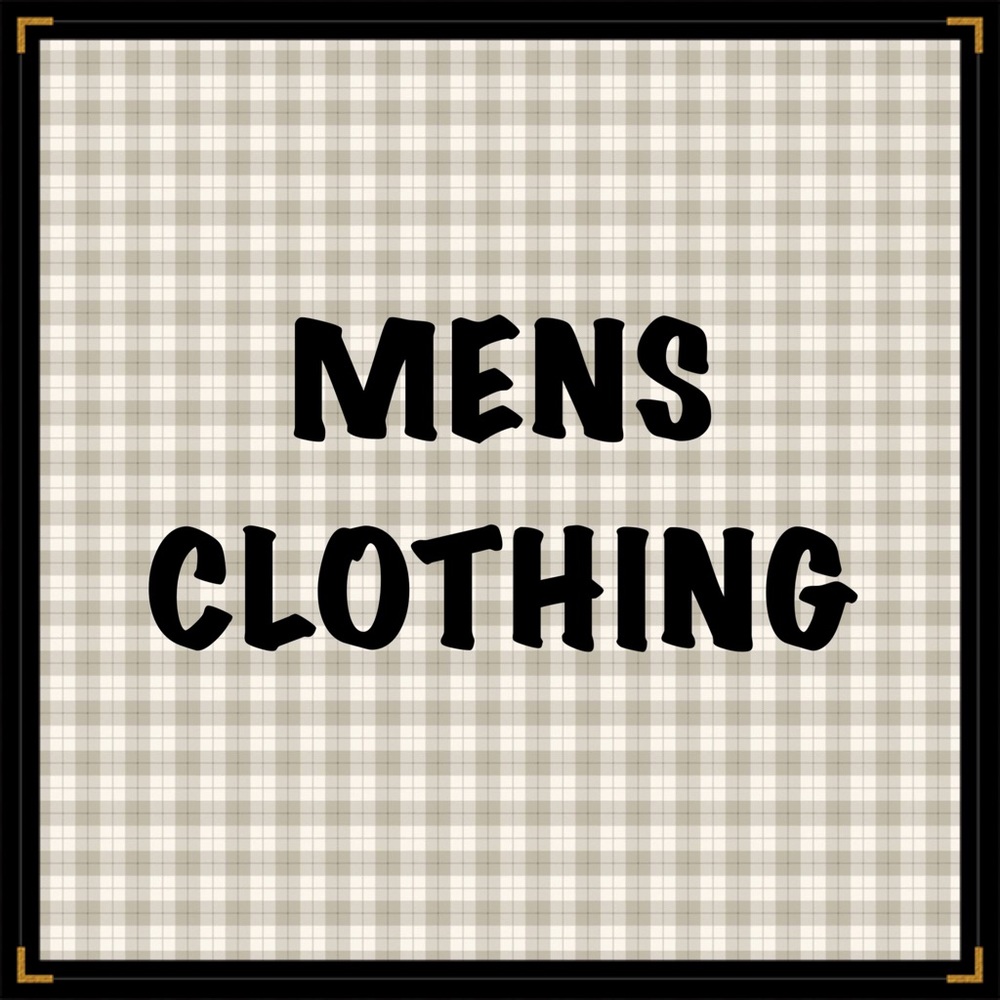 MENS CLOTHING