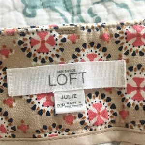 Loft Petite Julie Pants