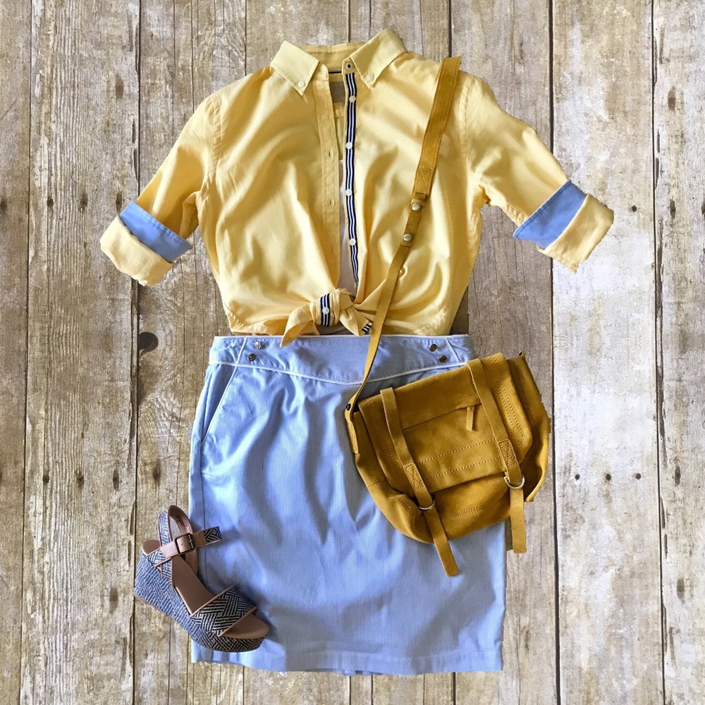 🎉Host Pick🎉 Vineyard Vines Nautical Skirt Sz 8