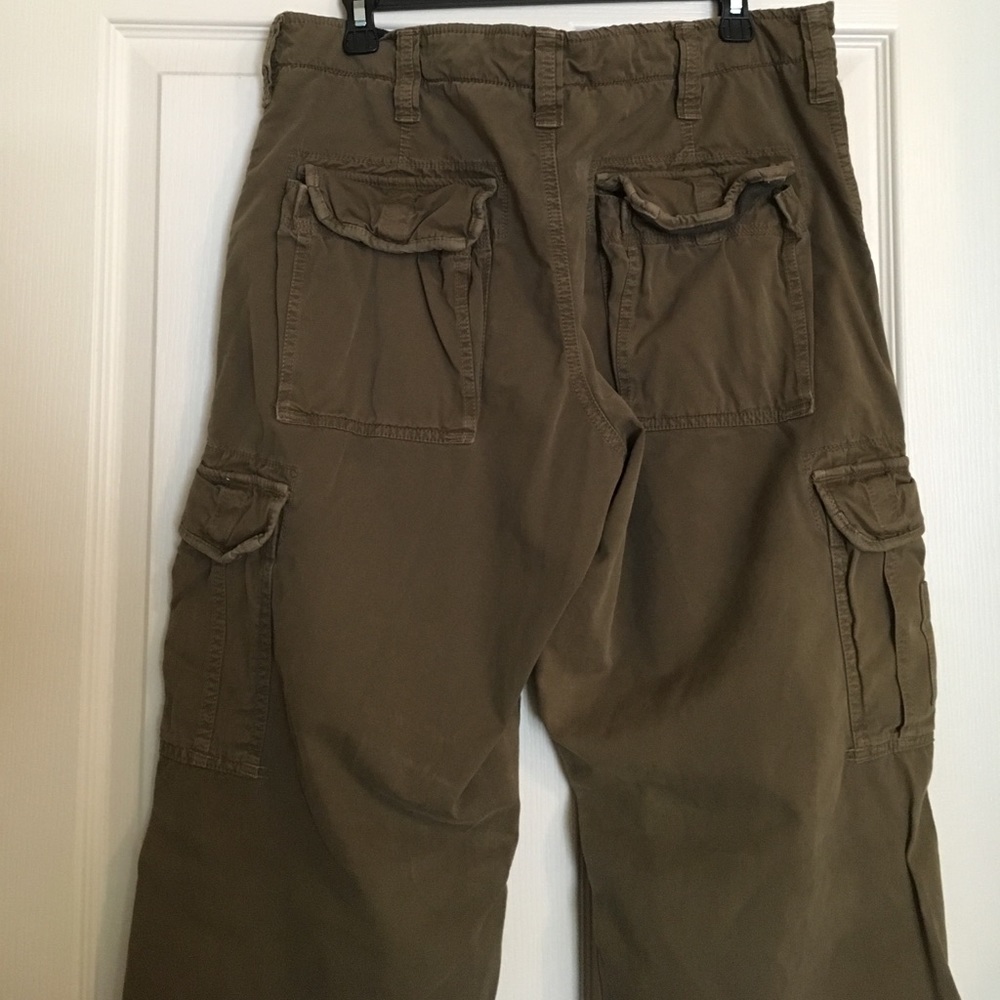 Army green cargo pants