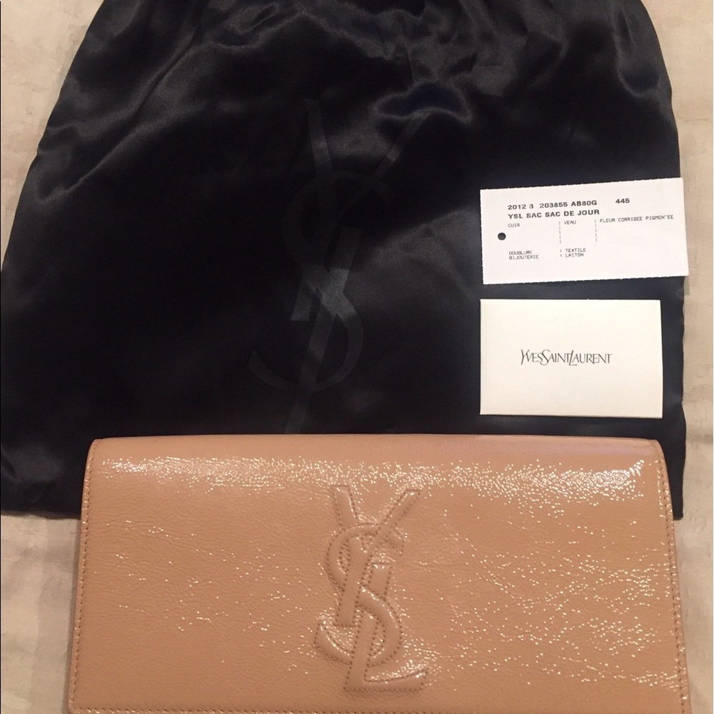 YSL Belle de Jour clutch