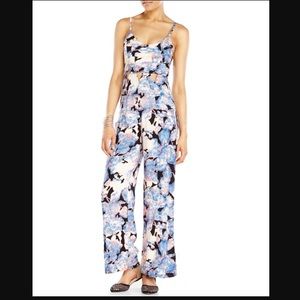 Mustard Seed Wide Leg Floral Jumpsuit