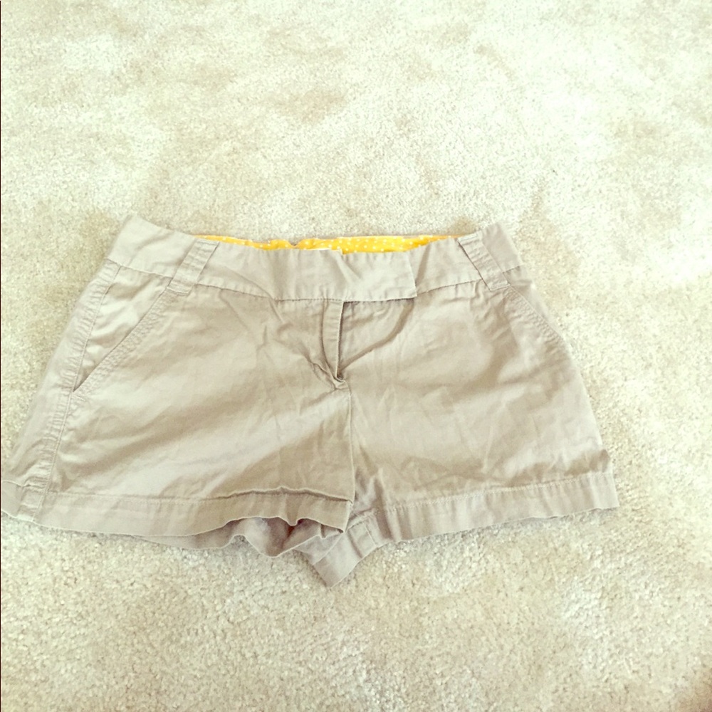 Khaki J. Crew Shorts
