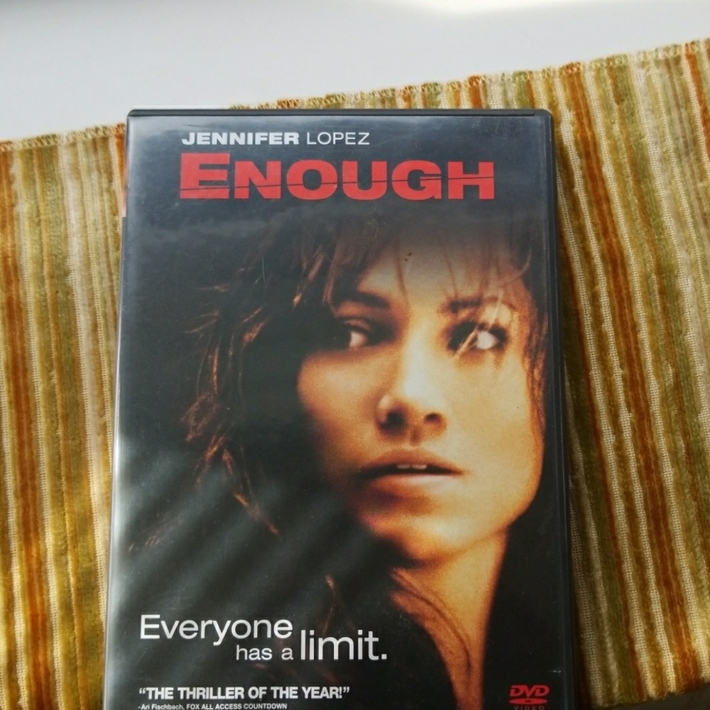 Enough Jennifer Lopez DVD