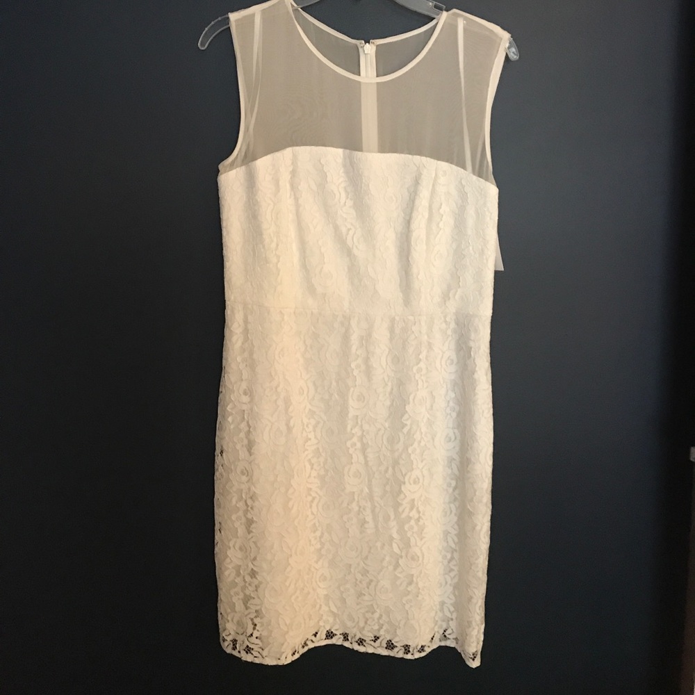 Diane von Furstenberg White Lace Dress - Picture 2 of 8