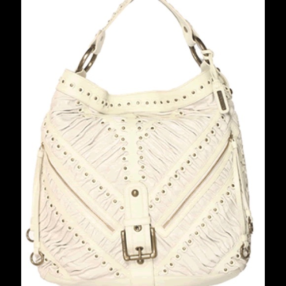 Isabella Fiore Shirr Honor Carina Large Hobo - Picture 5 of 8