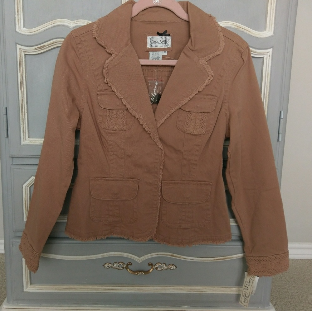 Live a Little Fitted Stretch Jacket