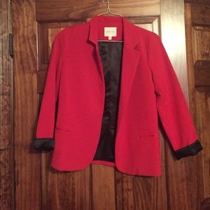 Red Urban Outfitters Blazer