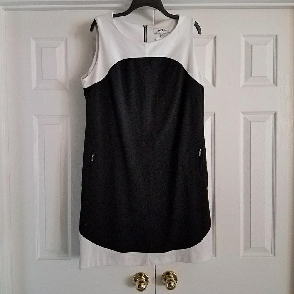 Black and White Dress