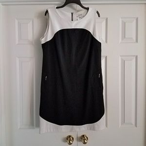 Black and White Dress