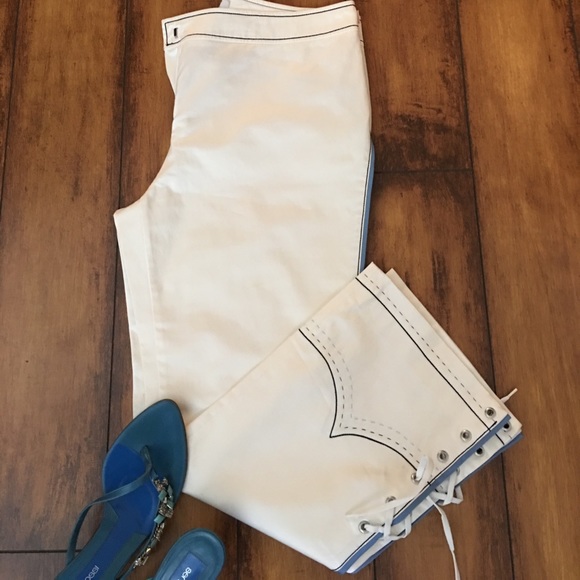 GIANFRANCO FERRE CROPPED JEANS - Picture 2 of 8