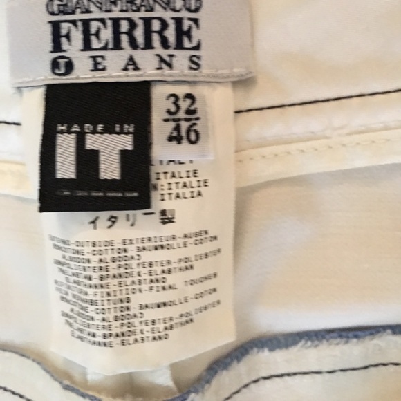 GIANFRANCO FERRE CROPPED JEANS - Picture 7 of 8