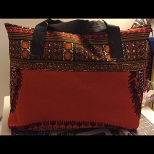 Oversize dashiki print