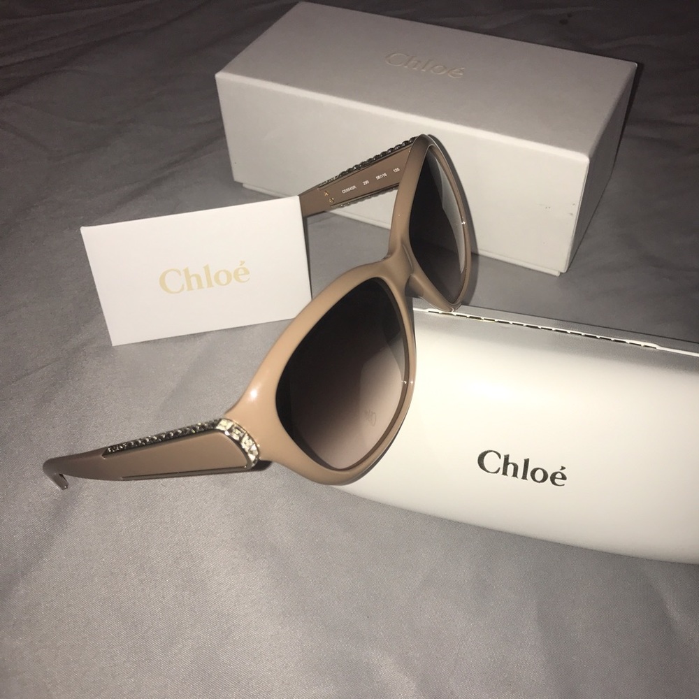 Chloe Nude Sunglasses