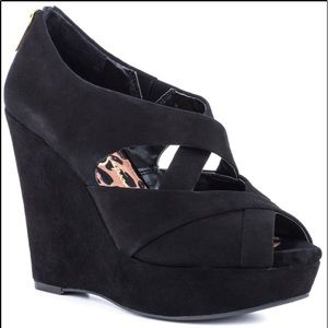 Jessica Simpson Suede Wedges