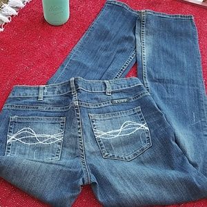Cowgirl Tuff Barb wire jeans