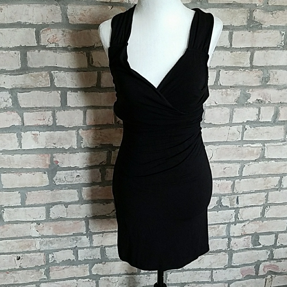 Nine 1 Eight fitted black dress