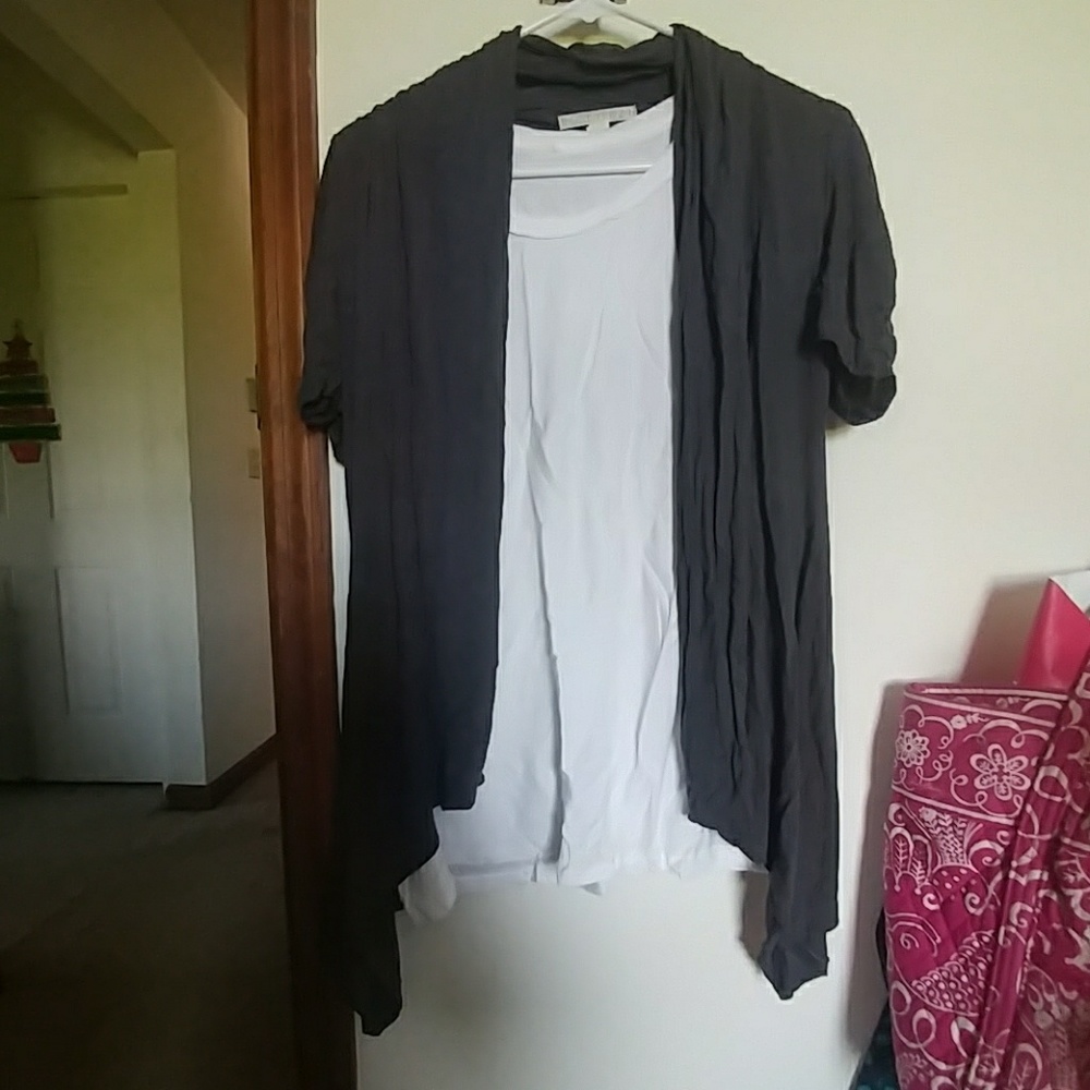 Short sleeve cardigan