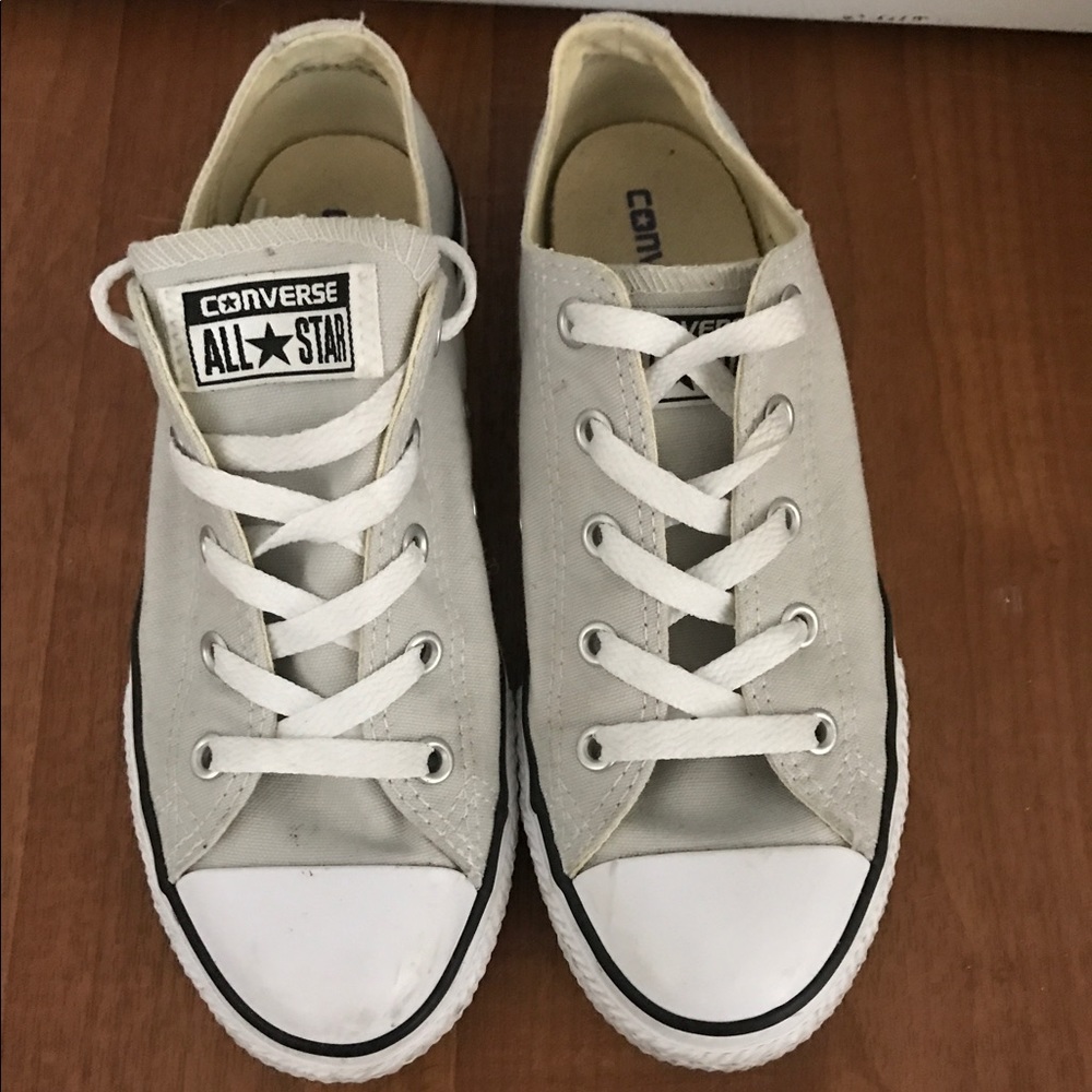 Converse in grey, kids size 2