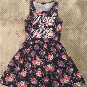 Floral skater dress