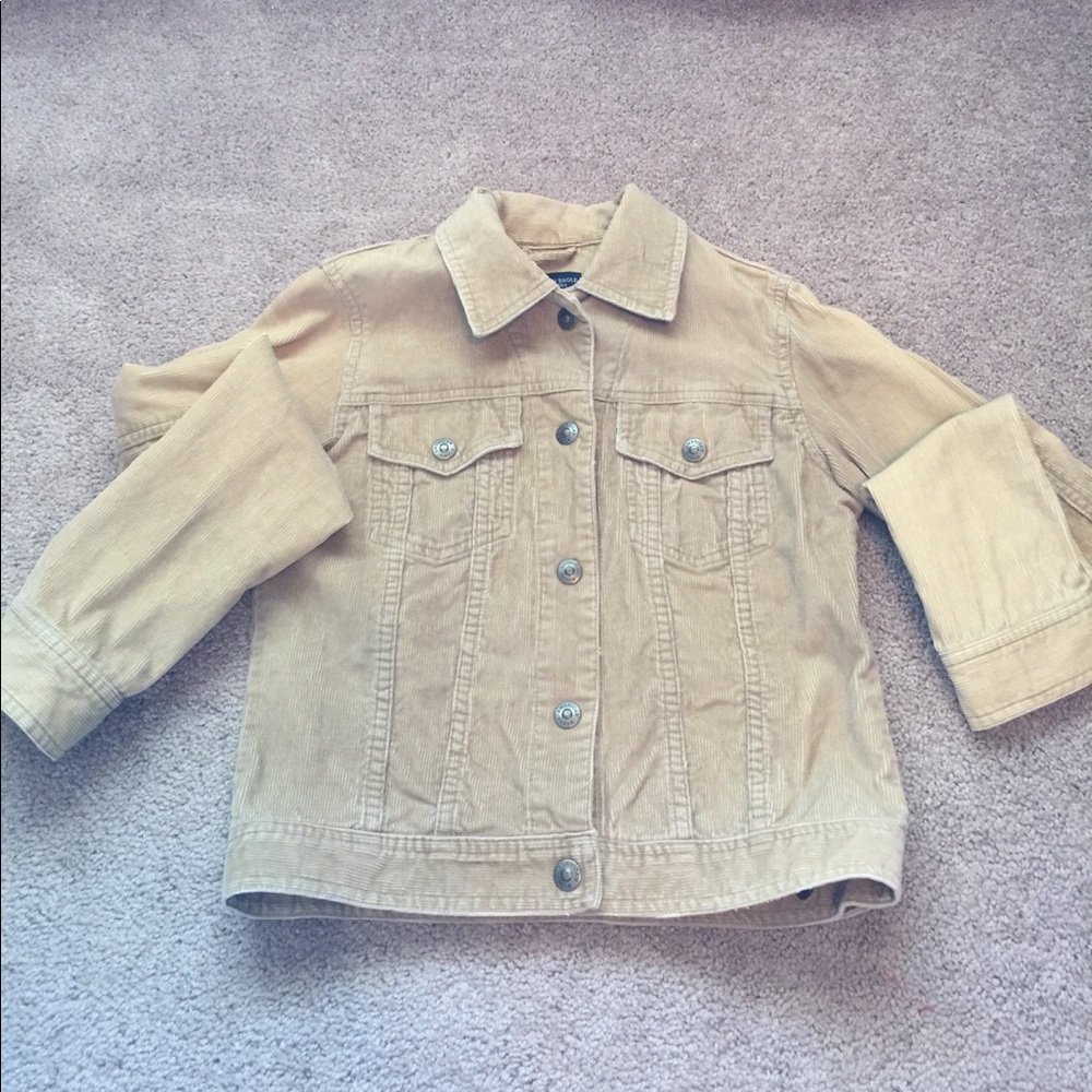 Corduroy American Eagle Jacket