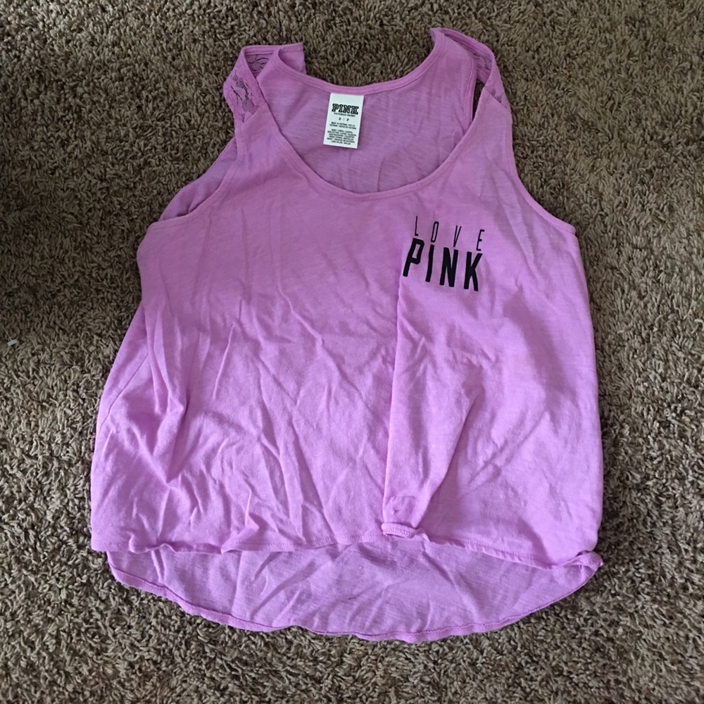 Pink tank top