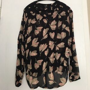 Sheer, Lucky Brand blouse