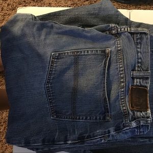 Two pair of jeans polo 36x32 second pair 38x32