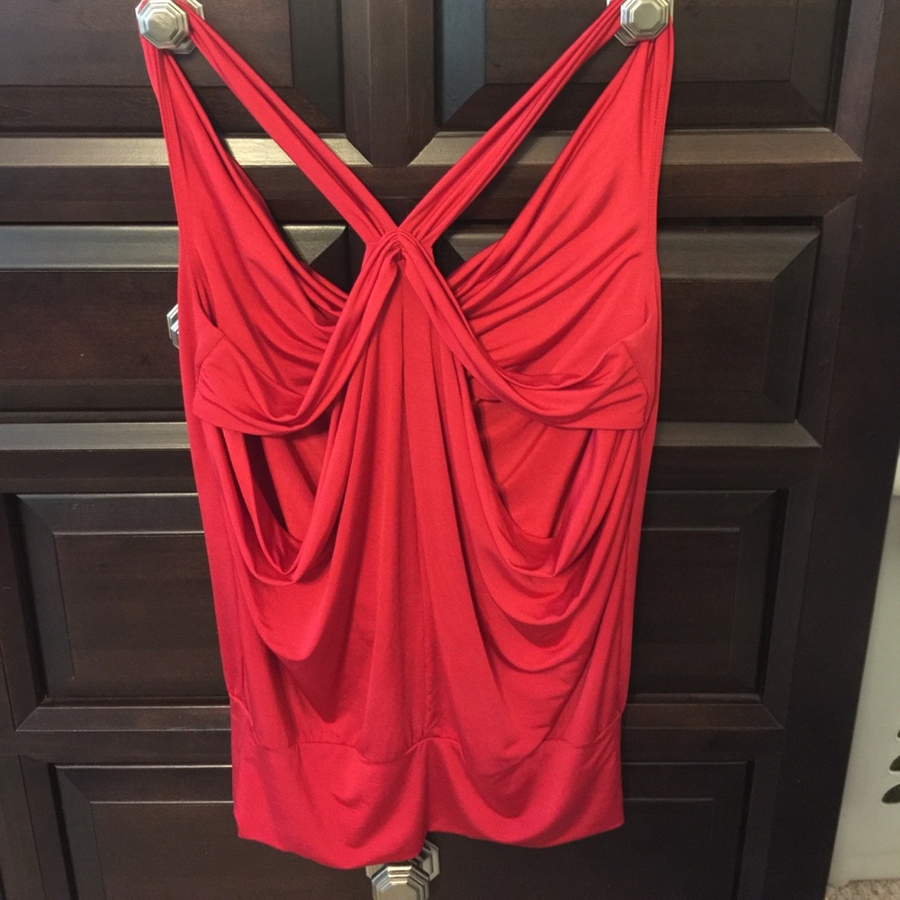 Bebe red shirt