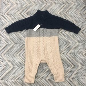 Gap Kids Tri-Color One-Piece Sweater